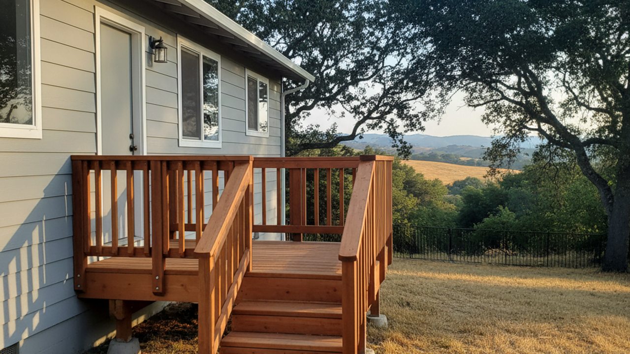 Deck Repair completed by Omega Deck Solutions in Folsom, CA