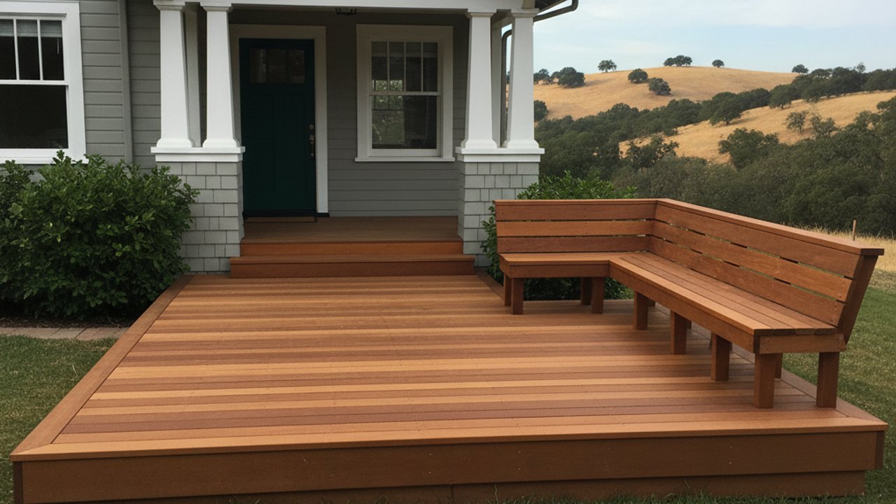 Deck Framing & Structural Repair completed by Omega Deck Solutions in El Dorado, CA