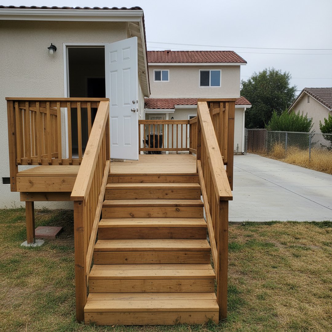 Fence Installation completed by Omega Deck Solutions in Camino, CA