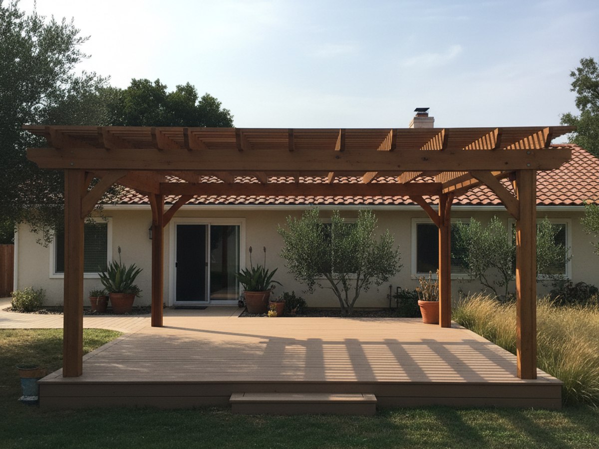 Deck Installation completed by Omega Deck Solutions in Coloma, CA