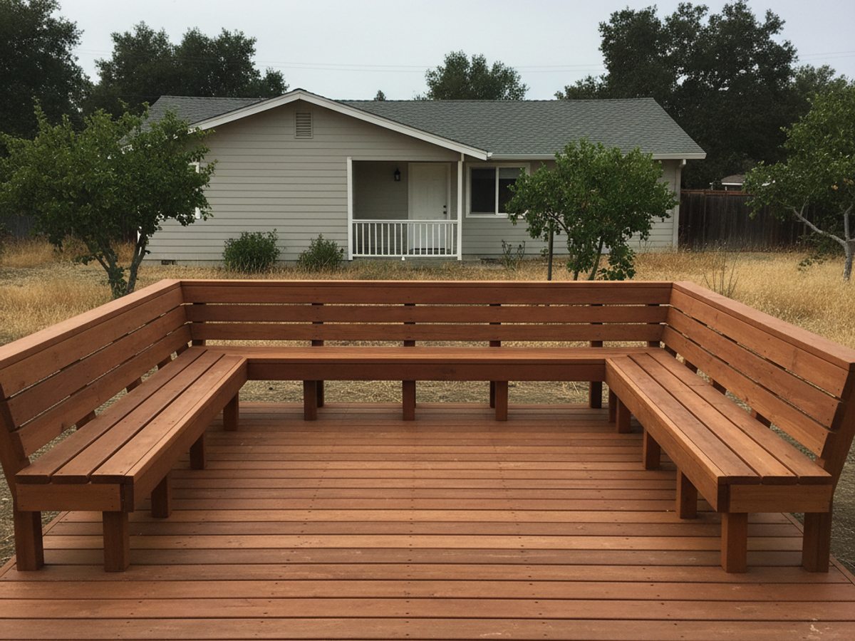 Multi-Level Deck Construction completed by Omega Deck Solutions in Pollock Pines, CA